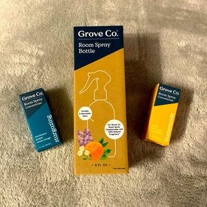 Grove Room Spray Bottle with Room Spray Concentrate